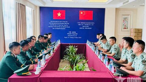 Xây dựng biên giới Việt Nam - Trung Quốc hòa bình, hữu nghị, ổn định, hợp tác cùng phát triển