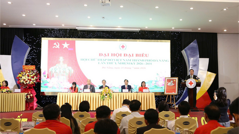 Ông Lê Tấn Minh giữ chức Chủ tịch Hội Chữ thập đỏ thành phố Đà Nẵng