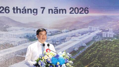 Đại tướng Phan Văn Giang dự lễ công bố sản phẩm nhôm thỏi đầu tiên sản xuất tại Việt Nam