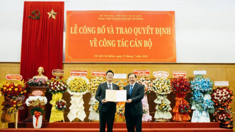 NSND Quốc Hưng được bổ nhiệm làm Giám đốc Nhạc viện TP.HCM