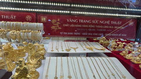 Giá vàng hôm nay (16/8): Hồi phục trong thế giằng co