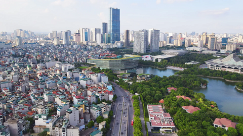 Hà Nội: Triển khai các biện pháp hạn chế phát tán bụi, khí thải gây ô nhiễm không khí