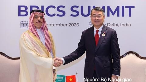 Thủ tướng Lê Minh Hưng tiếp Hoàng thân, Bộ trưởng Ngoại giao Saudi Arabia