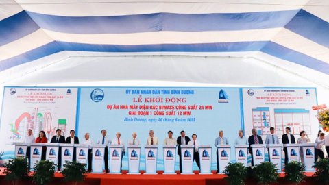 Khởi động dự án nhà máy điện rác công suất 24MW tại Bình Dương