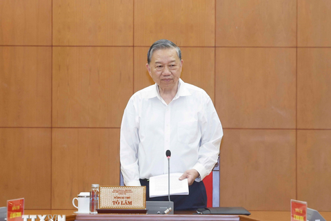 Tổng Bí thư Tô Lâm làm việc với Bộ Công Thương