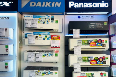 Nóng sớm, thị trường điện máy 'tăng nhiệt' đón hè
