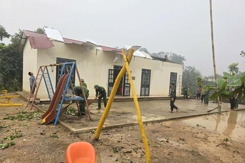 Điện Biên: Lốc xoáy gây thiệt hại khoảng 300 triệu đồng