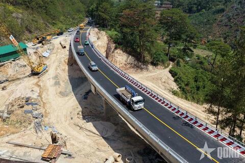 Cầu cạn trên đèo Mimosa Đà Lạt chính thức thông xe