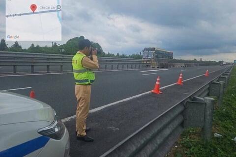 428 chủ phương tiện vi phạm trên cao tốc được gửi thông báo phạt nguội