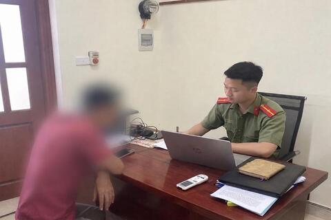 Công an làm việc với người đăng thông tin chưa kiểm chứng về xăng E10