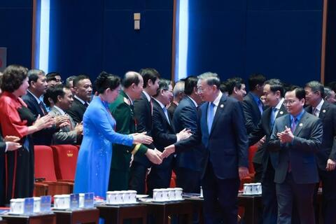 Lãnh đạo Đảng và Nhà nước tham dự Lễ khai mạc phiên trọng thể Đại hội XIV Công đoàn Việt Nam
