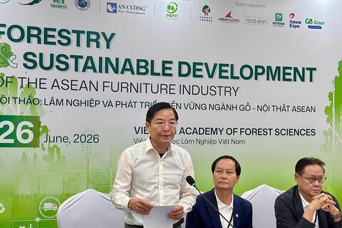 Nâng sức cạnh tranh ngành gỗ từ nguồn nguyên liệu