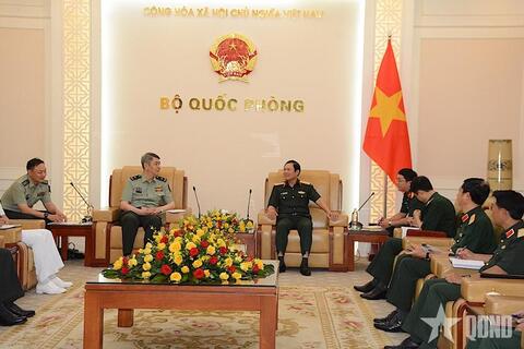 Việt Nam - Trung Quốc tăng cường hợp tác giữa các học viện, nhà trường Quân đội