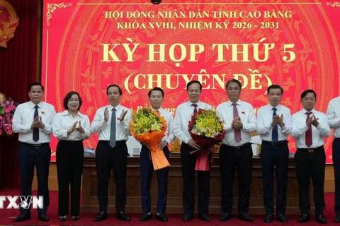 Đồng chí Lương Tuấn Hùng được bầu làm Phó chủ tịch UBND tỉnh Cao Bằng