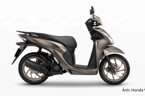 Giá xe máy Honda Vision tháng 9/2026: Giá đại lý cao hơn đề xuất