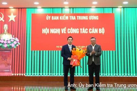 Đồng chí Trần Văn Phúc giữ chức Phó Chủ nhiệm Ủy ban Kiểm tra Trung ương