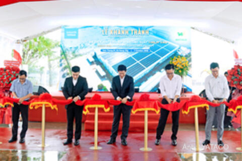 WATACO bàn giao hệ thống điện mặt trời áp mái hơn 1.130 kWp cho AMANN Việt Nam