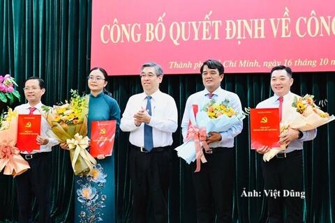 Ông Bùi Thanh Nhân giữ chức Trưởng Ban Tuyên giáo Thành ủy TP. Hồ Chí Minh