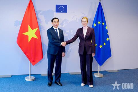 Hợp tác quốc phòng Việt Nam - EU ngày càng mở rộng