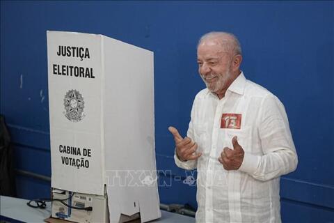 Tổng thống Brazil Lula da Silva tái đắc cử