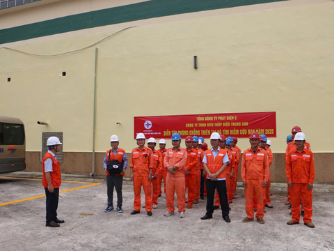 Thủy điện Trung Sơn: Chủ động ứng phó an toàn mùa mưa bão 2025