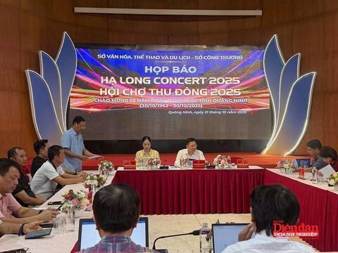 Hội chợ OCOP 2025 Thu Đông Quảng Ninh khai mở không gian kết nối thương hiệu Việt