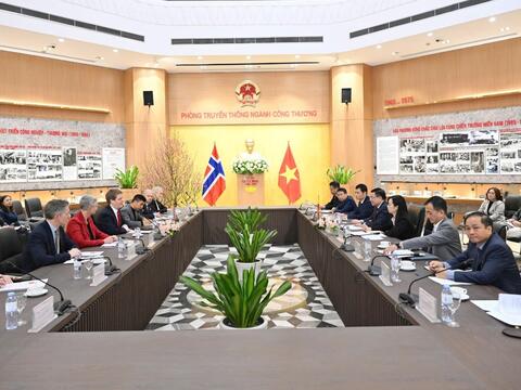 Doanh nghiệp Na Uy quan tâm phát triển dự án năng lượng tái tạo, năng lượng mới tại Việt Nam