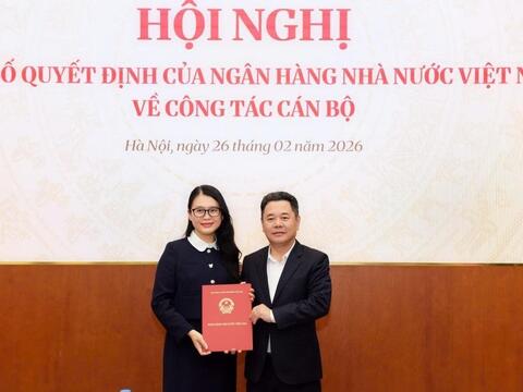 Bổ nhiệm Vụ trưởng Vụ Hợp tác quốc tế, Ngân hàng Nhà nước Việt Nam