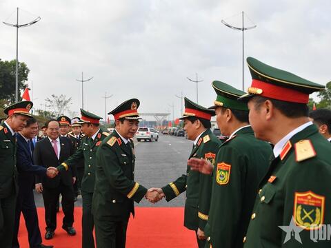 Đại tướng Phan Văn Giang và Đoàn đại biểu Việt Nam sang Trung Quốc dự giao lưu