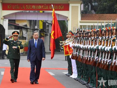 Tổng Bí thư Tô Lâm dự Lễ kỷ niệm 80 năm Ngày thành lập Binh chủng Công binh và đón nhận Huân chương Hồ Chí Minh