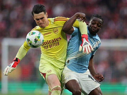 Arsenal bỏ lỡ cơ hội vô địch League Cup 2025/26 trước Man City