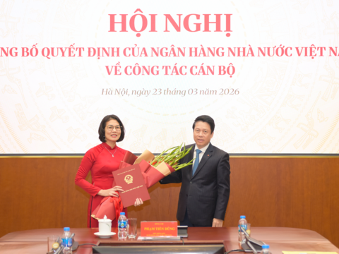 Bổ nhiệm Phó Vụ trưởng Vụ Tài chính – Kế toán, Ngân hàng Nhà nước