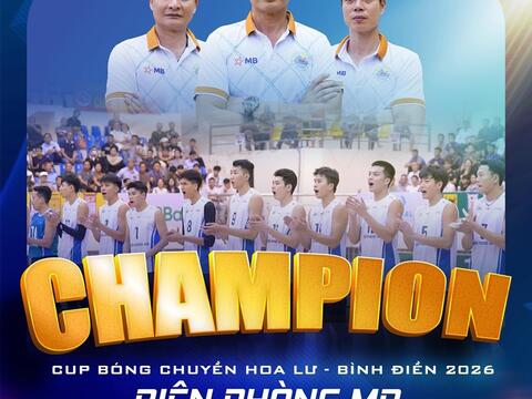 Bóng chuyền Biên phòng lần thứ 3 liên tiếp vô địch Cúp Hoa Lư