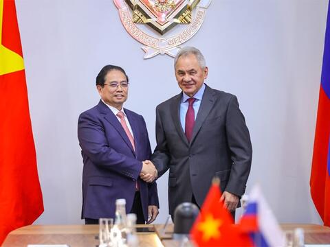 Thủ tướng Phạm Minh Chính hội kiến Thư ký Hội đồng An ninh Liên bang Nga