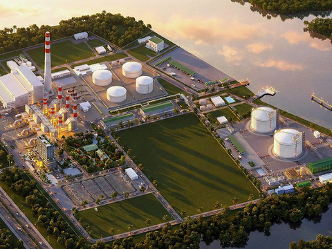 Khởi công dự án Nhà máy điện khí LNG Hiệp Phước