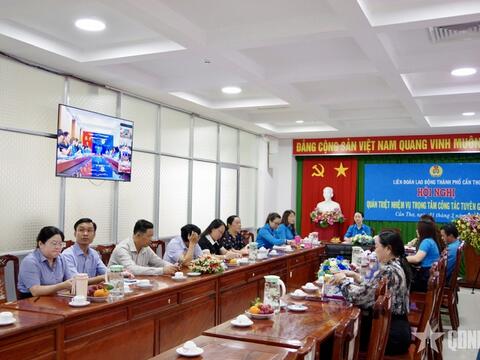 Tăng cường truyền thông hướng tới Đại hội XIV Công đoàn Việt Nam