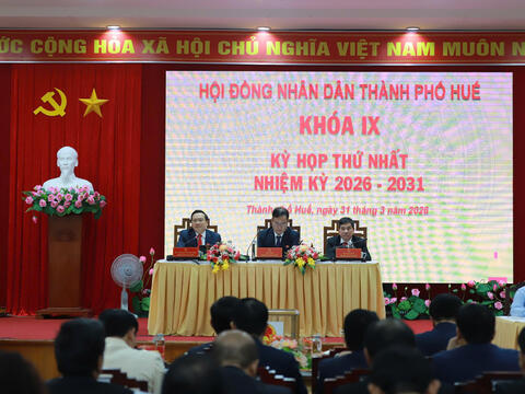 Ông Nguyễn Khắc Toàn tiếp tục được bầu Chủ tịch UBND thành phố Huế