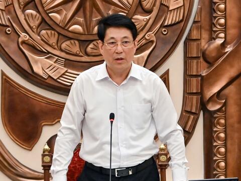 Chủ tịch nước Lương Cường chủ trì giao ban thường kỳ với Văn phòng Chủ tịch nước