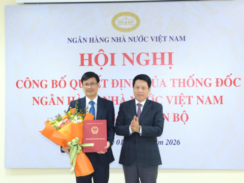 Ngân hàng Nhà nước Việt Nam bổ nhiệm Phó Cục trưởng Cục Công nghệ thông tin
