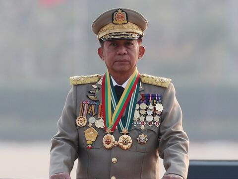 Ông Min Aung Hlaing được bầu làm Tổng thống Myanmar