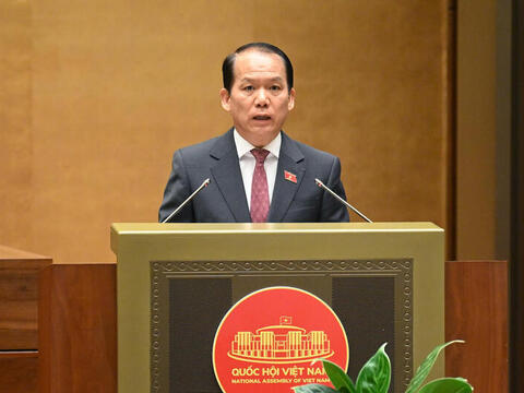 Ông Hoàng Thanh Tùng được Quốc hội bầu, giữ chức Bộ trưởng Bộ Tư pháp