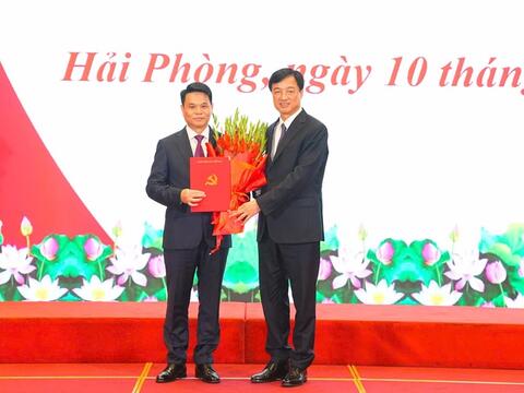 Ông Lê Ngọc Châu giữ chức Bí thư Thành ủy Hải Phòng