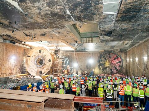 Thông hầm metro, bước tiến giao thông Hà Nội