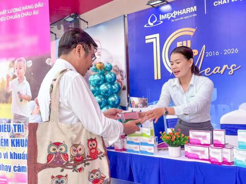 Giữa áp lực thị trường, Imexpharm báo lợi nhuận quý I/2026 tăng 8% sau 10 năm theo chuẩn EU-GMP