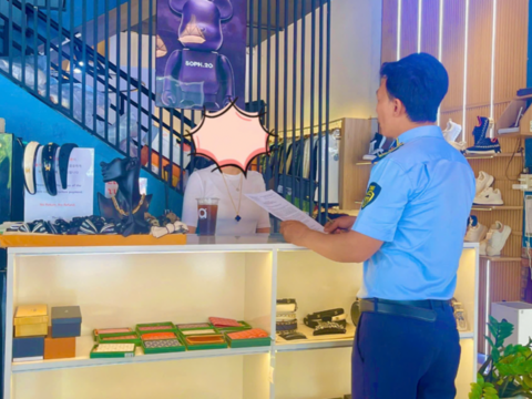 Quản lý thị trường Đà Nẵng quyết liệt xử lý hành vi xâm phạm quyền sở hữu trí tuệ