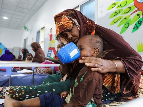 Tình trạng trẻ em suy dinh dưỡng ở Somalia thêm trầm trọng