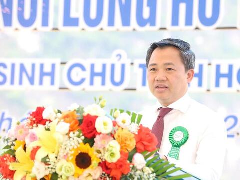 Sơn La: Động thổ dự án điện mặt trời nổi trên lòng hồ công suất 800 MW