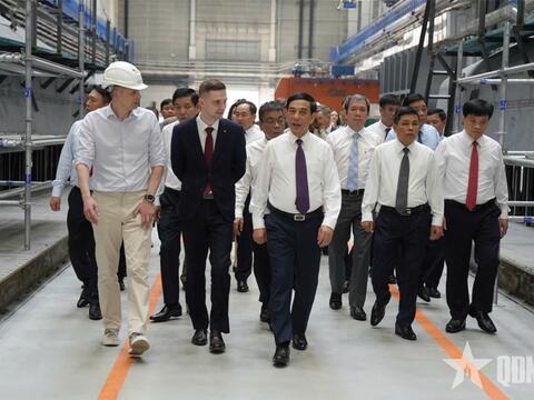 Một số hình ảnh hoạt động của Đại tướng Phan Văn Giang tại Liên bang Nga