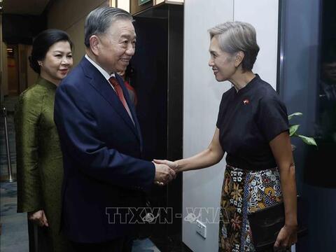 Tổng Bí thư, Chủ tịch nước Tô Lâm và Phu nhân bắt đầu thăm cấp Nhà nước Cộng hòa Singapore