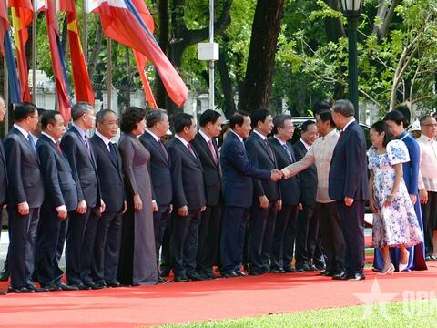 Lễ đón Tổng Bí thư, Chủ tịch nước Tô Lâm thăm cấp Nhà nước Philippines